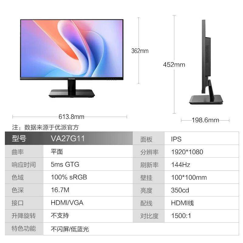 优派 商品图文详情第 5 张