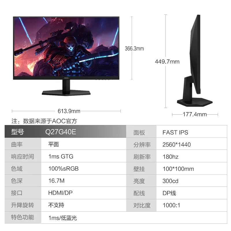 AOC 商品图文详情第 3 张