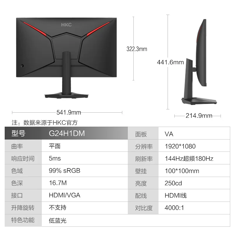 HKC 商品图文详情第 5 张