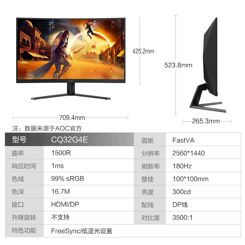 AOC 商品图文详情第 3 张